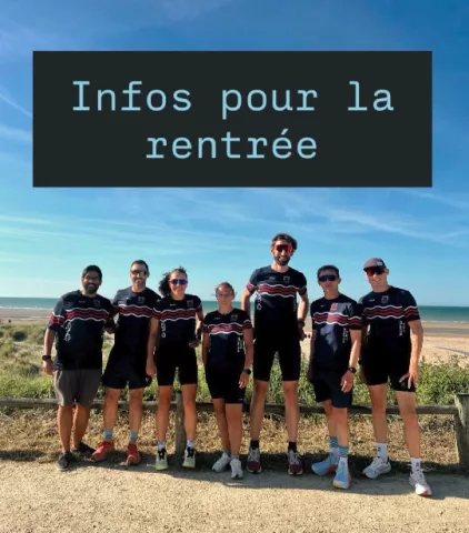 Infos pour la rentrée